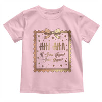 If You Know You Know Six Seven Meme Toddler T Shirt African American Gift
