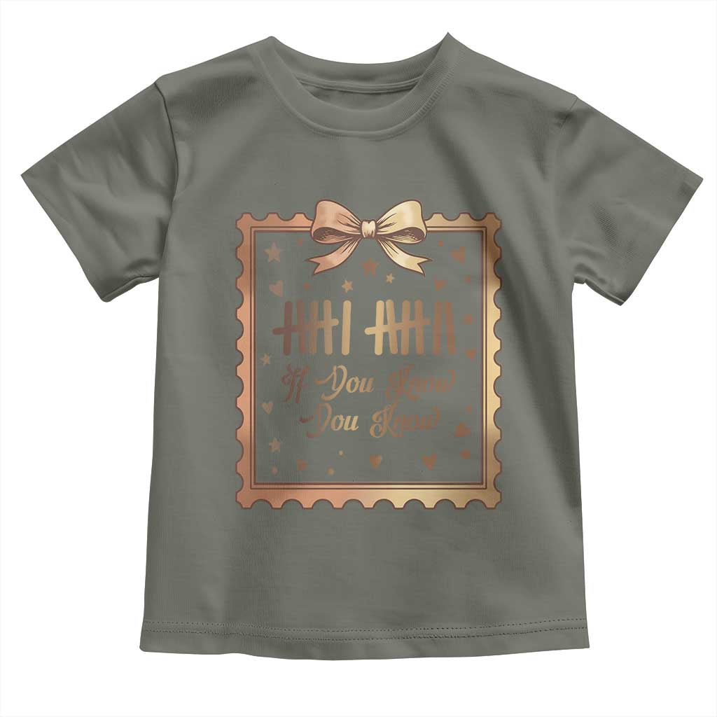 If You Know You Know Six Seven Meme Toddler T Shirt African American Gift