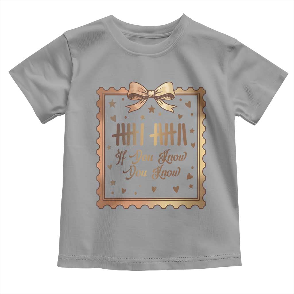 If You Know You Know Six Seven Meme Toddler T Shirt African American Gift