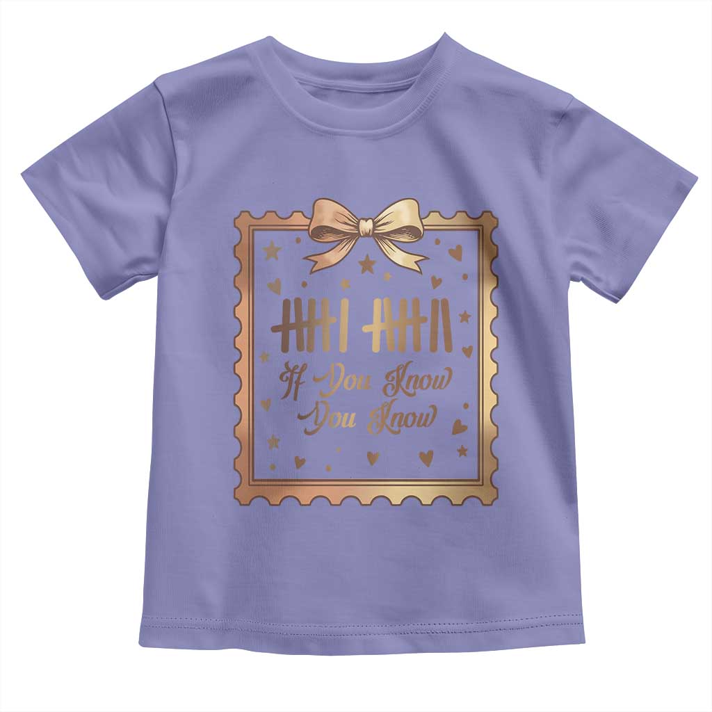 If You Know You Know Six Seven Meme Toddler T Shirt African American Gift