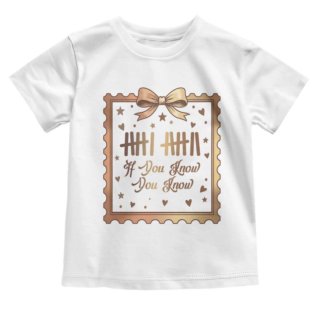 If You Know You Know Six Seven Meme Toddler T Shirt African American Gift