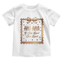 If You Know You Know Six Seven Meme Toddler T Shirt African American Gift
