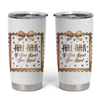 If You Know You Know Six Seven Meme Tumbler Cup African American Gift