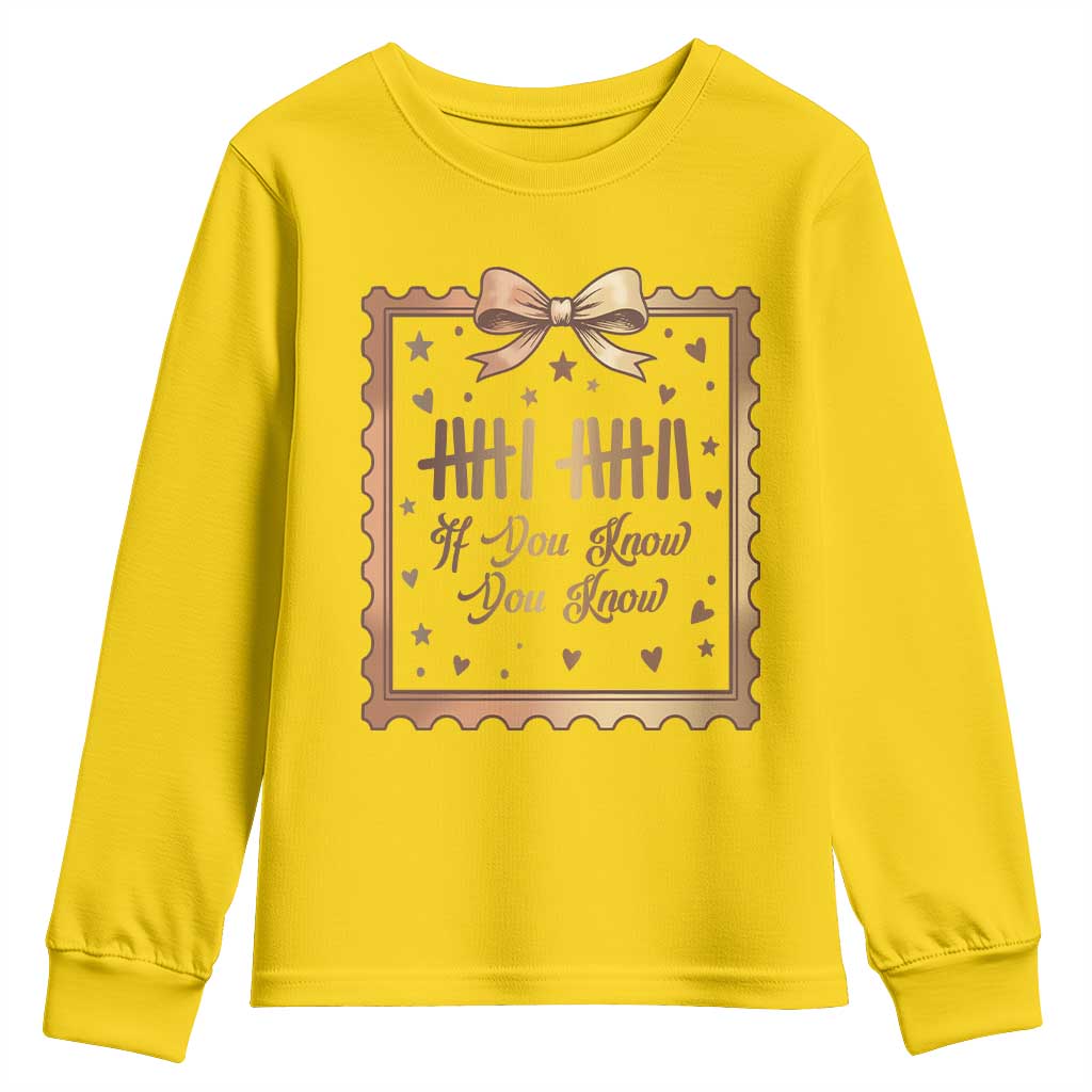 If You Know You Know Six Seven Meme Youth Sweatshirt African American Gift