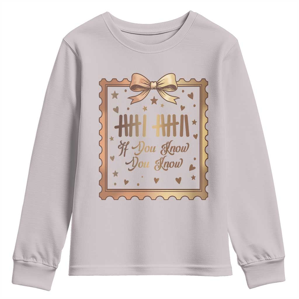 If You Know You Know Six Seven Meme Youth Sweatshirt African American Gift