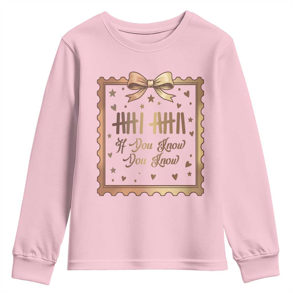 If You Know You Know Six Seven Meme Youth Sweatshirt African American Gift