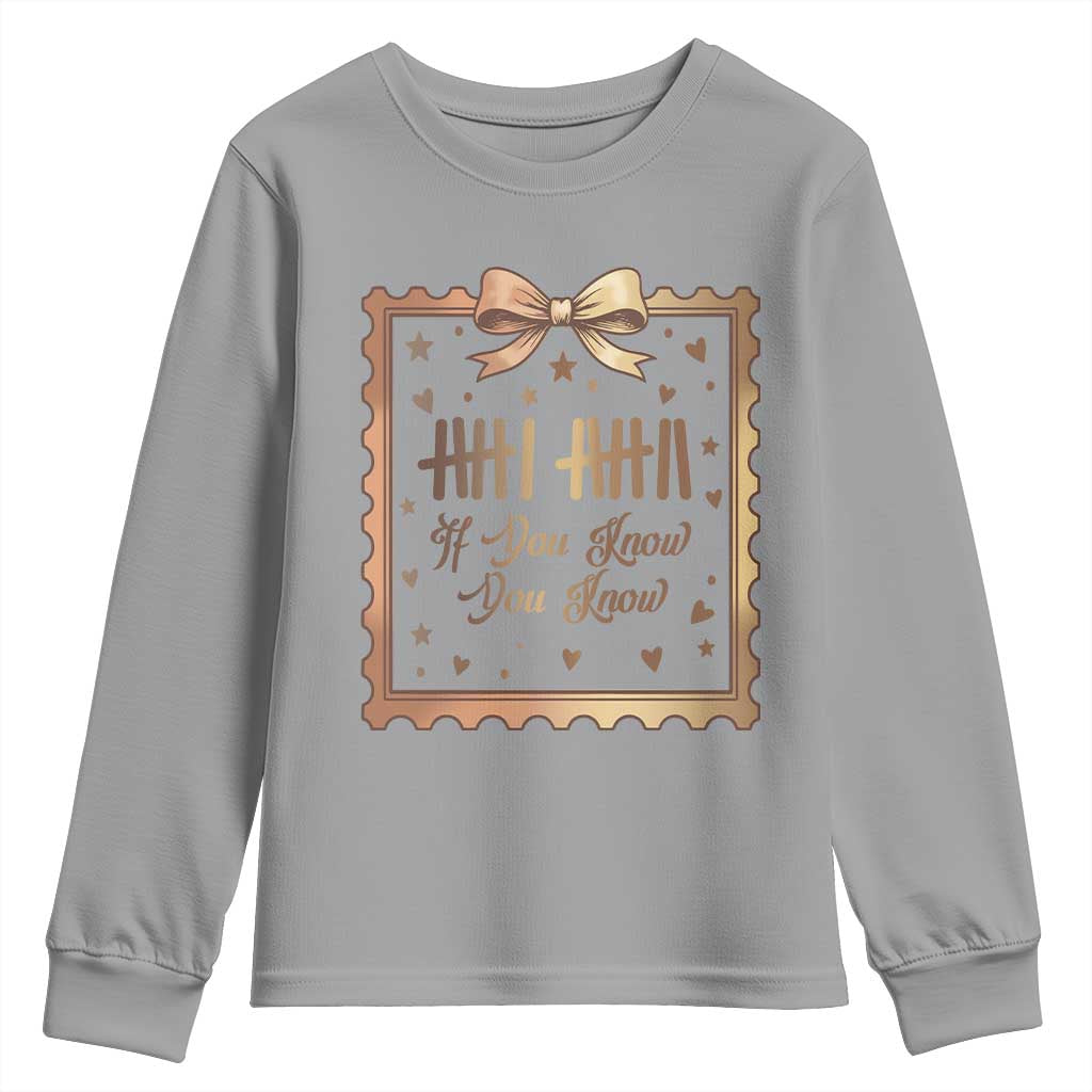 If You Know You Know Six Seven Meme Youth Sweatshirt African American Gift