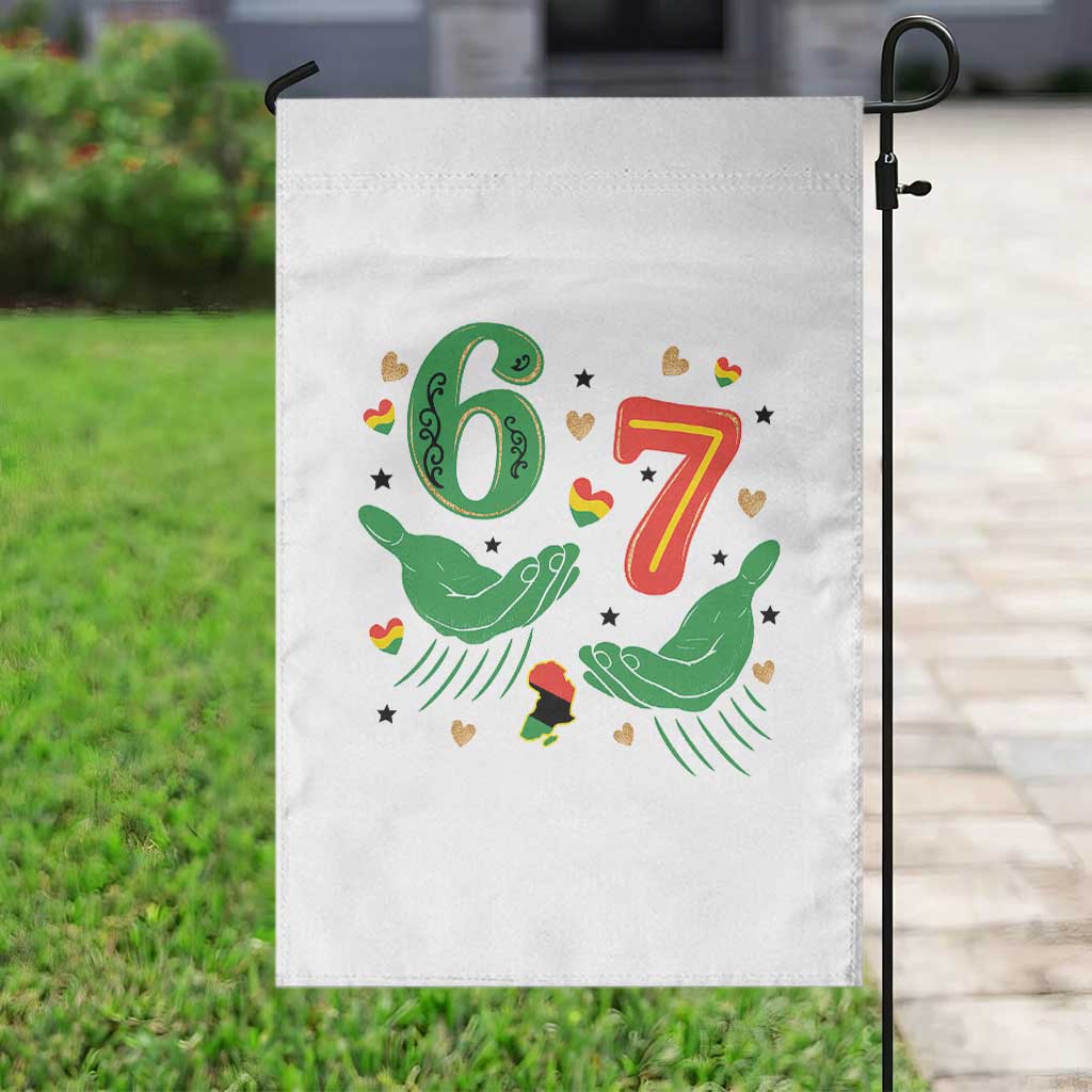67 Meme Black History Month Garden Flag African American Gift