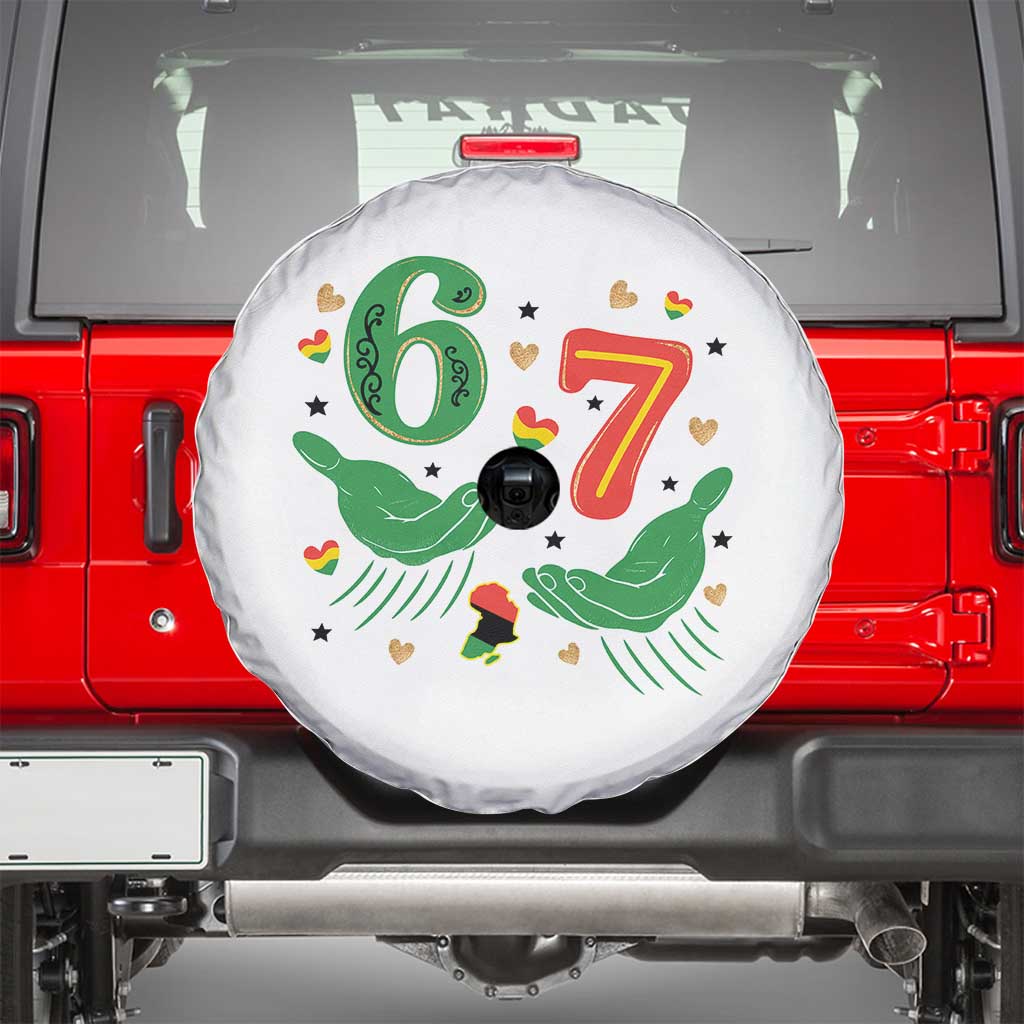 67 Meme Black History Month Spare Tire Cover African American Gift