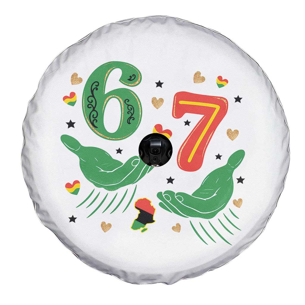 67 Meme Black History Month Spare Tire Cover African American Gift