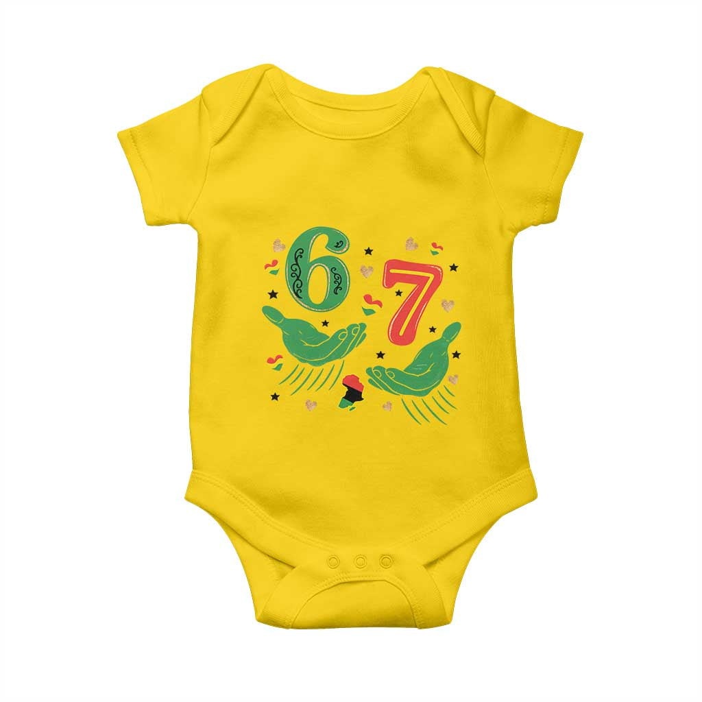 67 Meme Black History Month Baby Onesie African American Gift