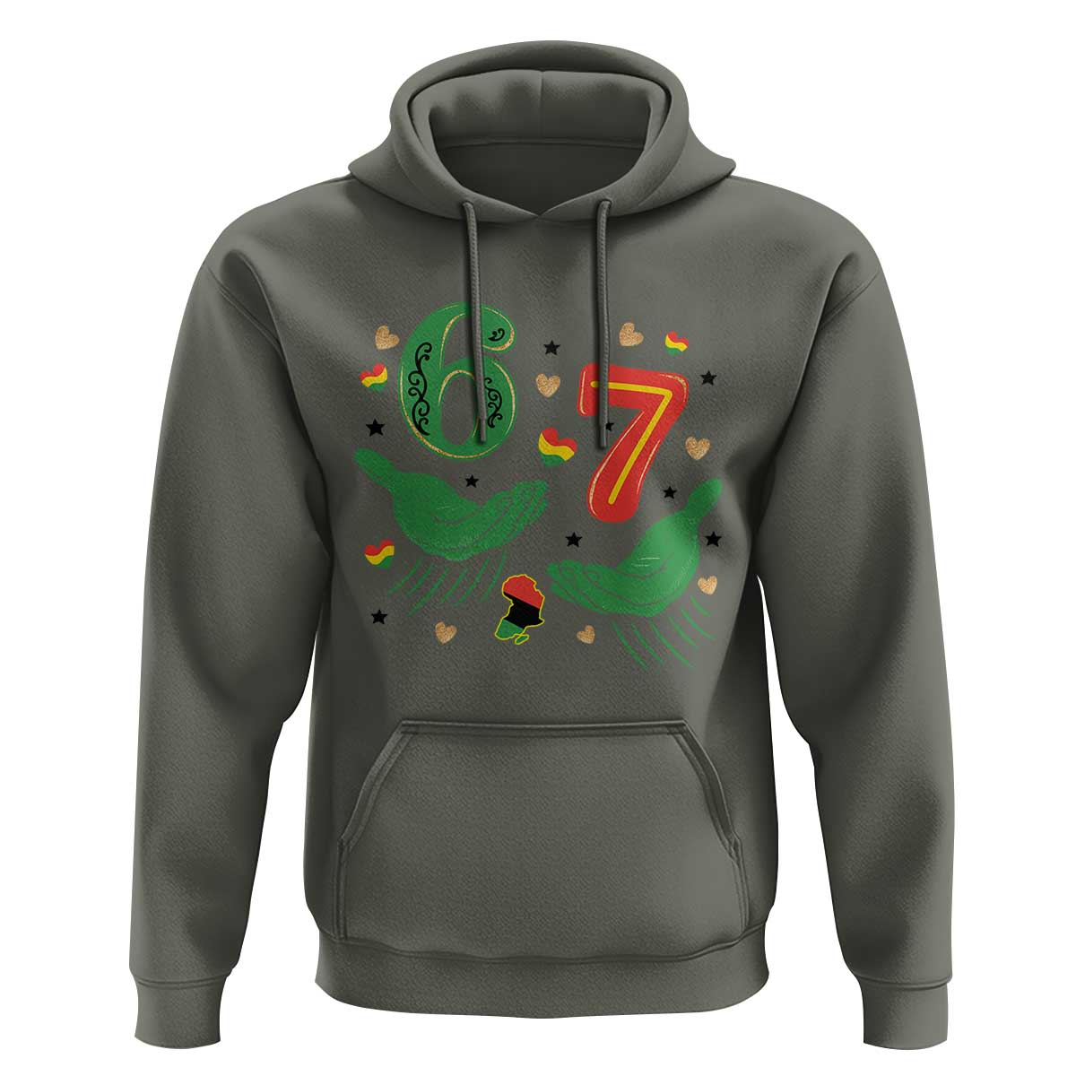 67 Meme Black History Month Hoodie African American Gift