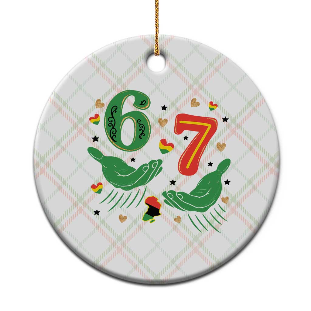 67 Meme Black History Month Ceramic Ornament African American Gift