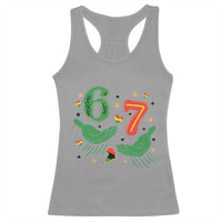 67 Meme Black History Month Racerback Tank Top African American Gift