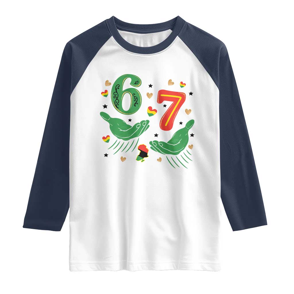 67 Meme Black History Month Raglan Shirt African American Gift