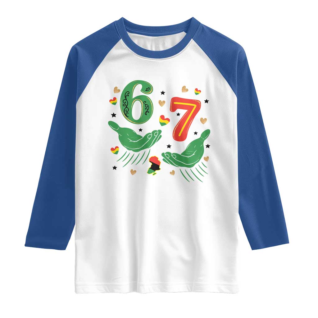 67 Meme Black History Month Raglan Shirt African American Gift