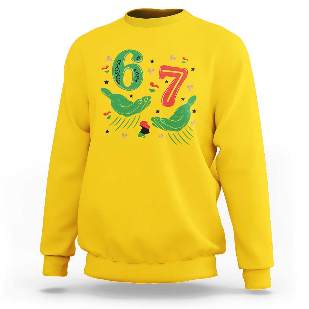 67 Meme Black History Month Sweatshirt African American Gift