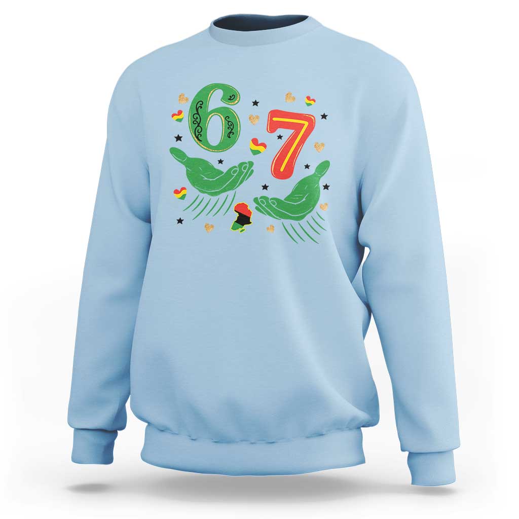 67 Meme Black History Month Sweatshirt African American Gift