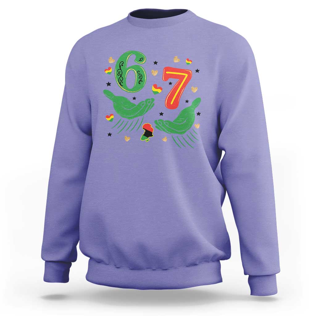 67 Meme Black History Month Sweatshirt African American Gift