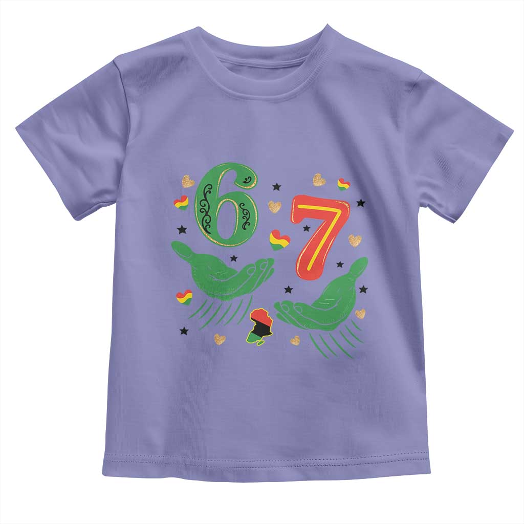 67 Meme Black History Month Toddler T Shirt African American Gift