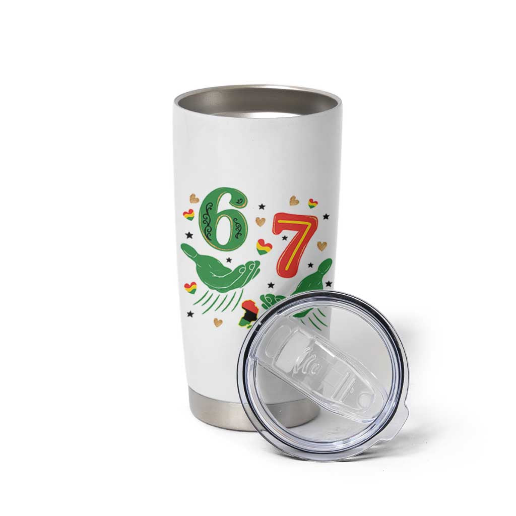 67 Meme Black History Month Tumbler Cup African American Gift