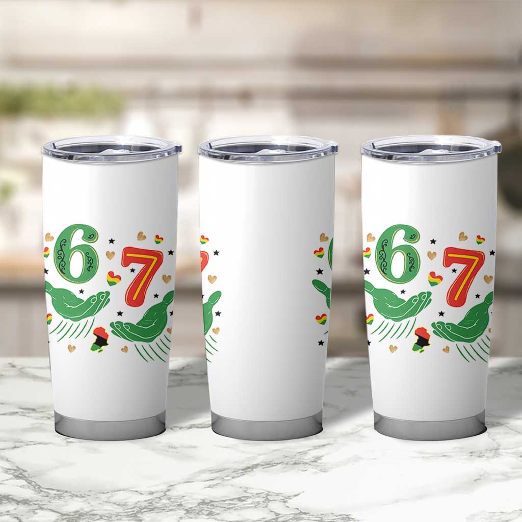 67 Meme Black History Month Tumbler Cup African American Gift