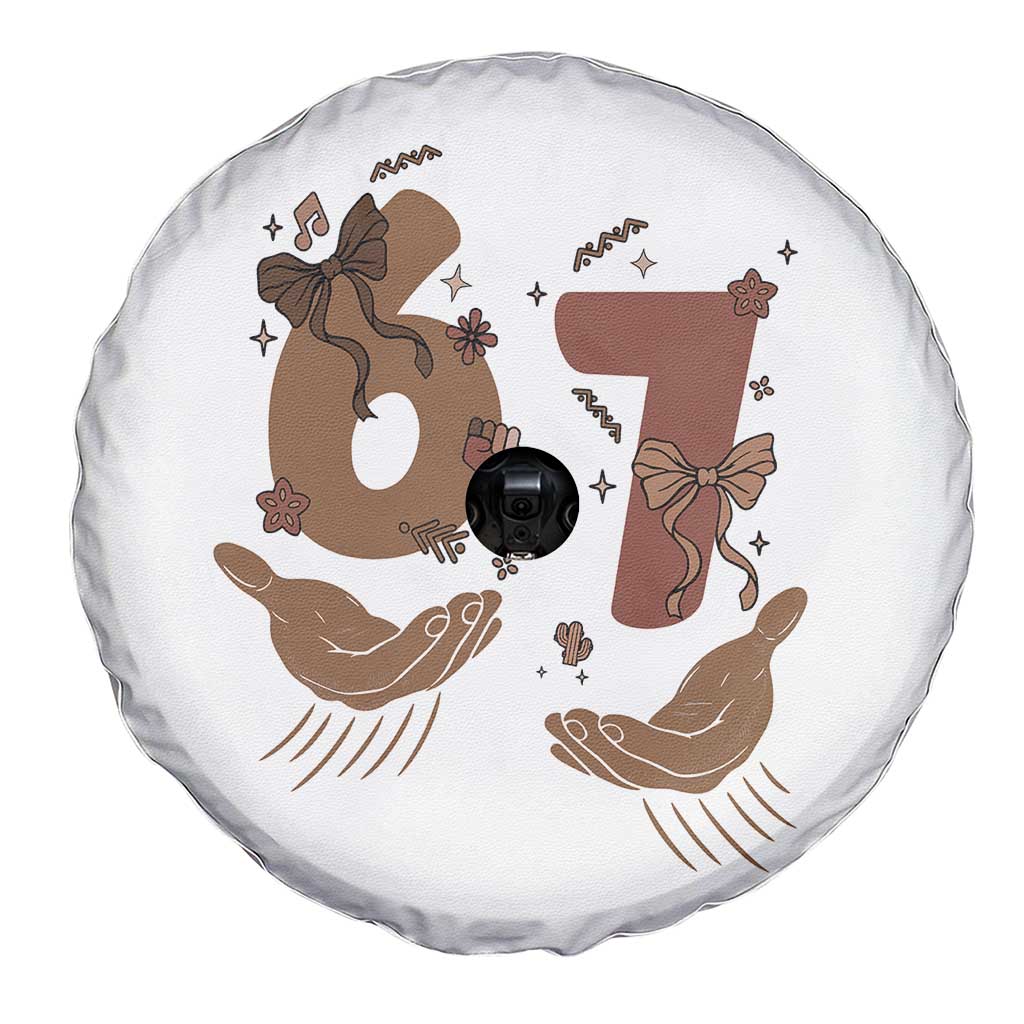 Funny Six Seven Meme Spare Tire Cover Black History Women Gift