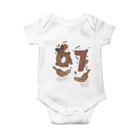 Funny Six Seven Meme Baby Onesie Black History Women Gift