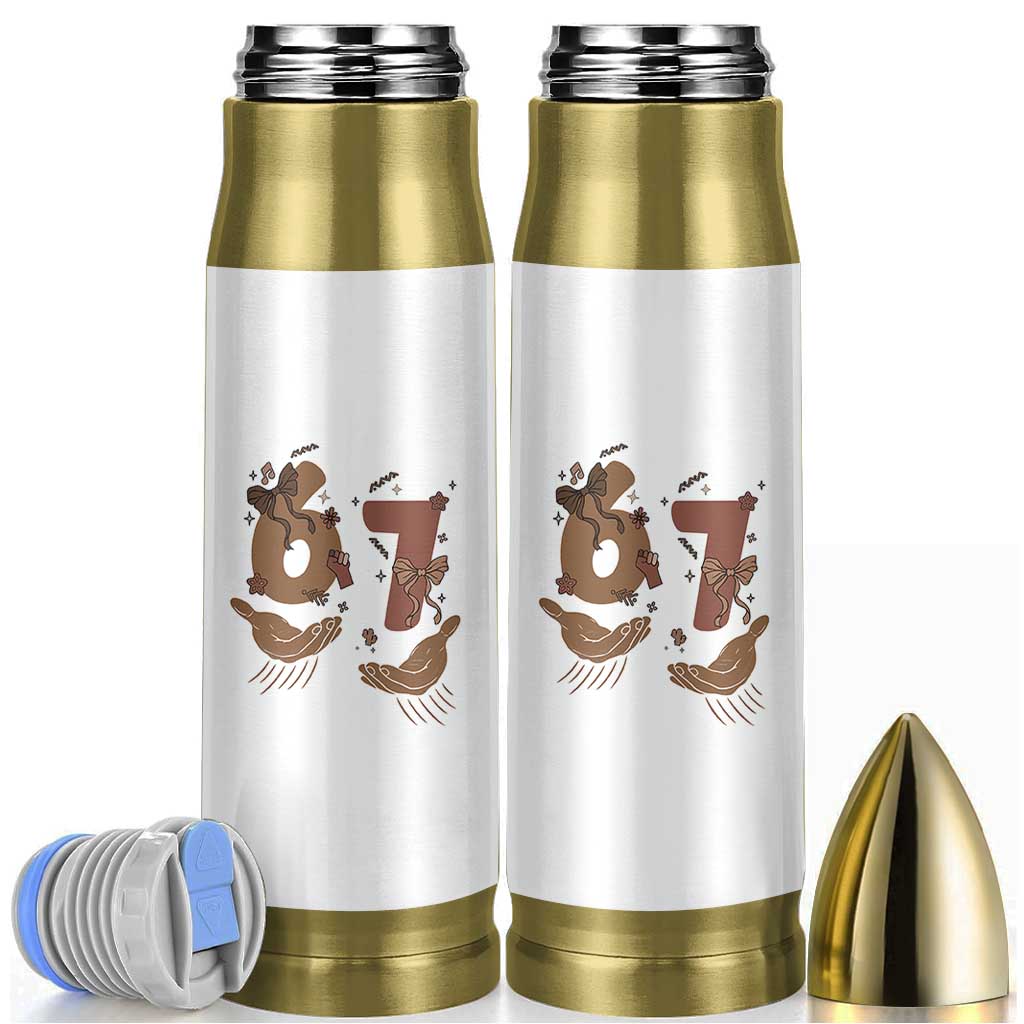 Funny Six Seven Meme Bullet Tumbler Black History Women Gift