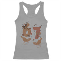 Funny Six Seven Meme Racerback Tank Top Black History Women Gift