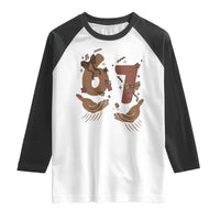 Funny Six Seven Meme Raglan Shirt Black History Women Gift