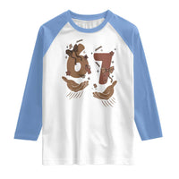 Funny Six Seven Meme Raglan Shirt Black History Women Gift
