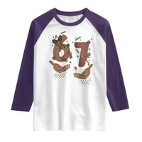 Funny Six Seven Meme Raglan Shirt Black History Women Gift