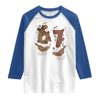 Funny Six Seven Meme Raglan Shirt Black History Women Gift