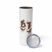 Funny Six Seven Meme Skinny Tumbler Black History Women Gift