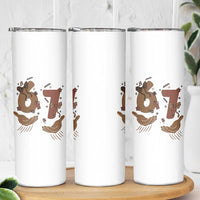 Funny Six Seven Meme Skinny Tumbler Black History Women Gift