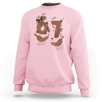 Funny Six Seven Meme Sweatshirt Black History Women Gift