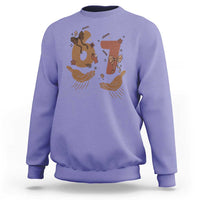 Funny Six Seven Meme Sweatshirt Black History Women Gift