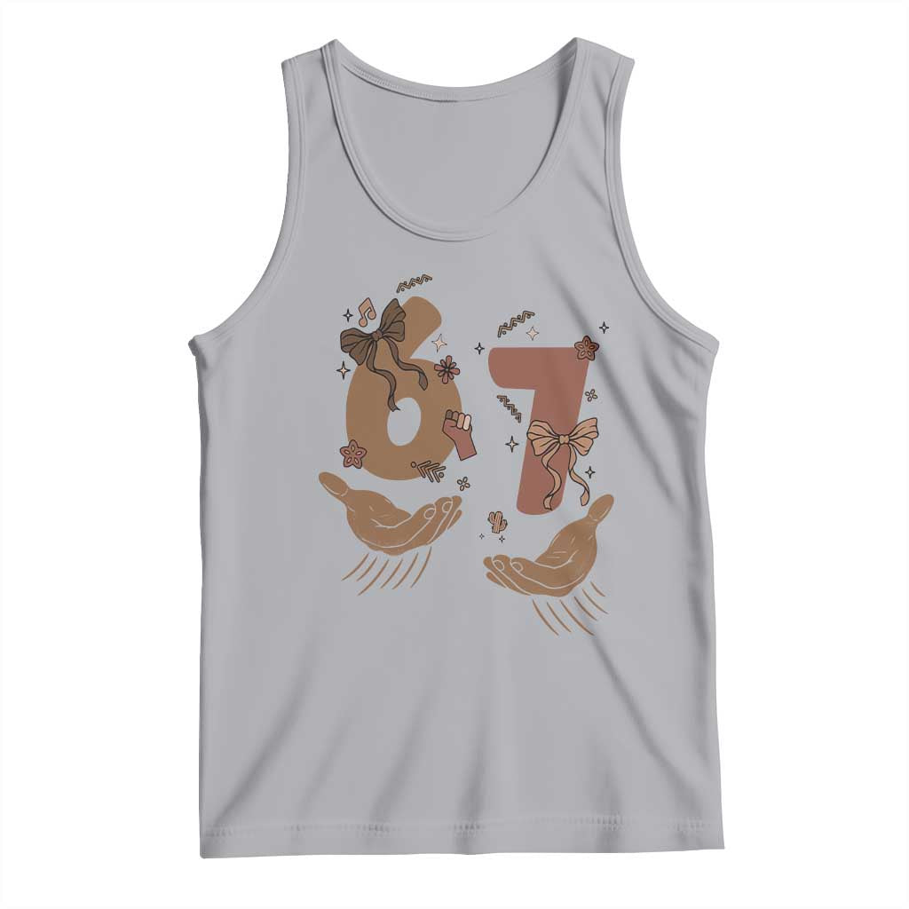 Funny Six Seven Meme Tank Top Black History Women Gift