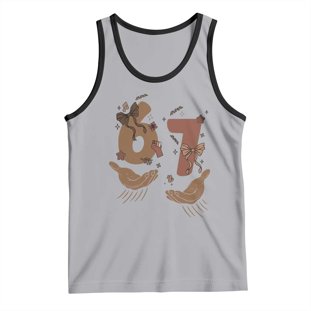 Funny Six Seven Meme Tank Top Black History Women Gift