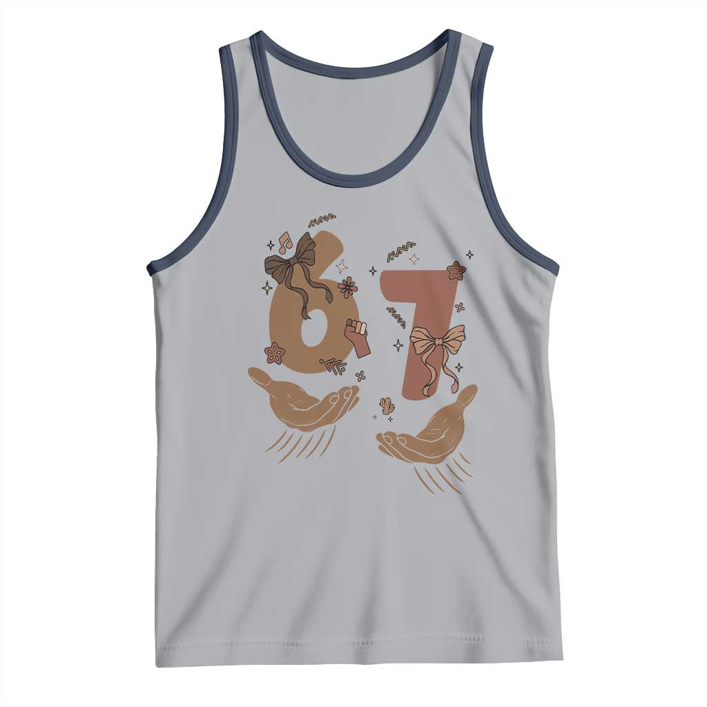 Funny Six Seven Meme Tank Top Black History Women Gift