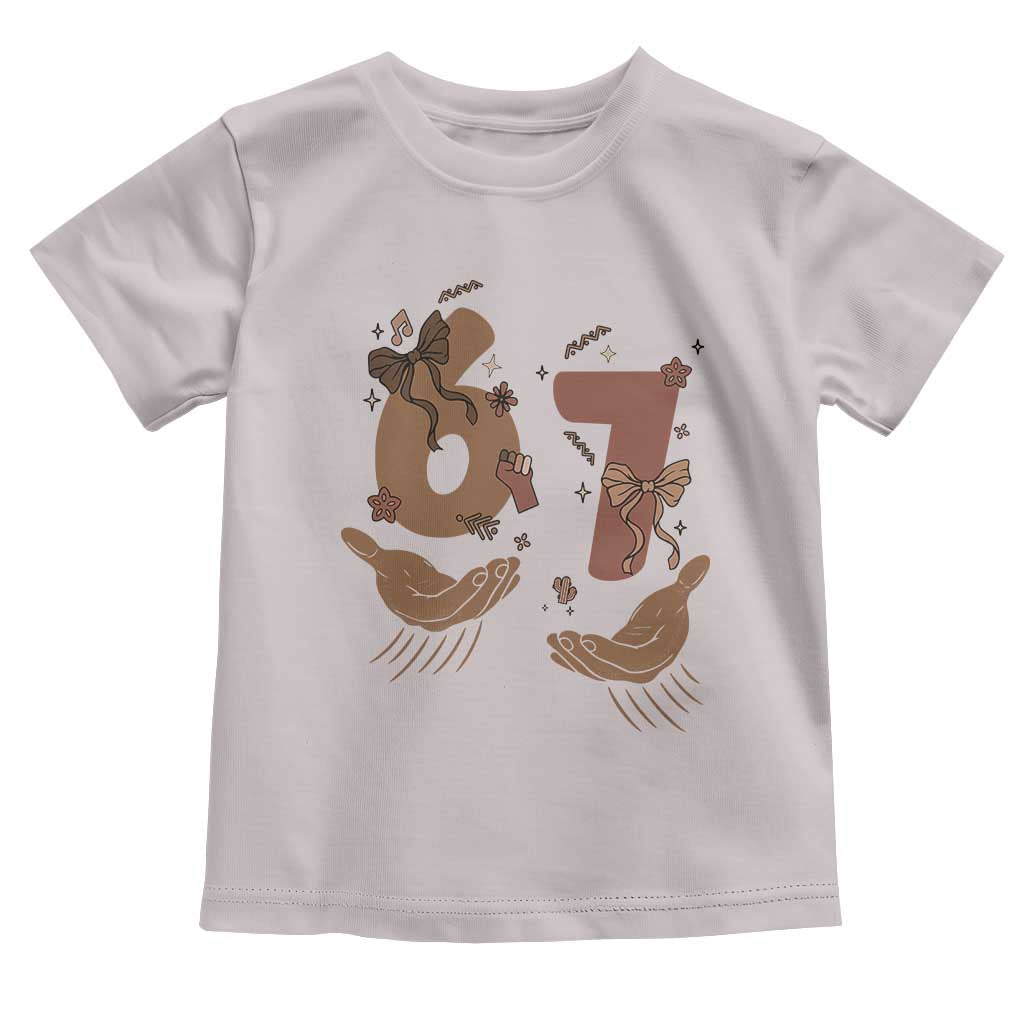 Funny Six Seven Meme Toddler T Shirt Black History Women Gift