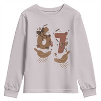Funny Six Seven Meme Youth Sweatshirt Black History Women Gift