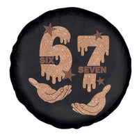 Funny Six Seven Meme Spare Tire Cover Melanin Black History Month Gift - Wonder Print Shop