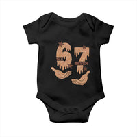 Funny Six Seven Meme Baby Onesie Melanin Black History Month Gift - Wonder Print Shop