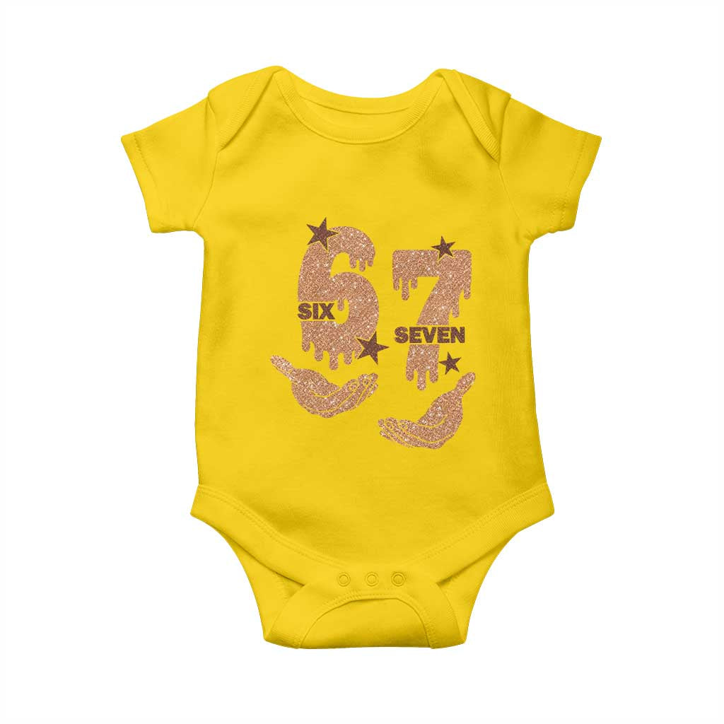 Funny Six Seven Meme Baby Onesie Melanin Black History Month Gift - Wonder Print Shop