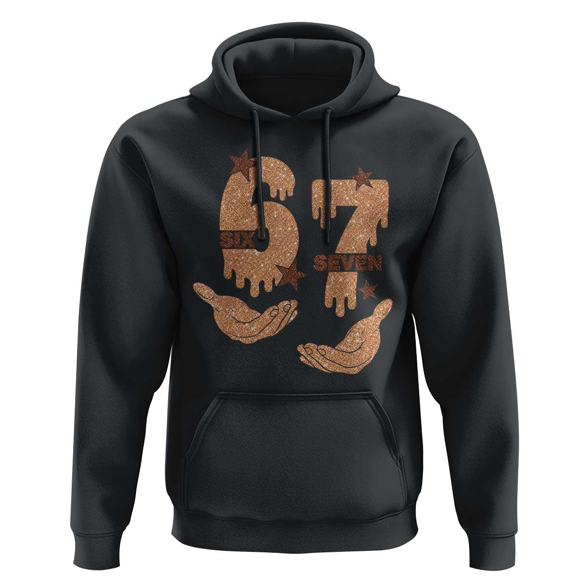 Funny Six Seven Meme Hoodie Melanin Black History Month Gift - Wonder Print Shop