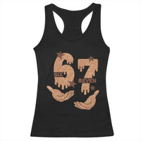 Funny Six Seven Meme Racerback Tank Top Melanin Black History Month Gift - Wonder Print Shop