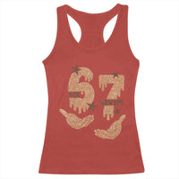 Funny Six Seven Meme Racerback Tank Top Melanin Black History Month Gift - Wonder Print Shop