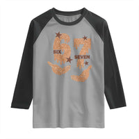 Funny Six Seven Meme Raglan Shirt Melanin Black History Month Gift - Wonder Print Shop
